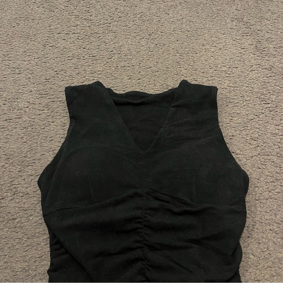 OGL V-Neck Ruched Tank Top - Picture 6 of 6